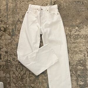 White Zara jeans